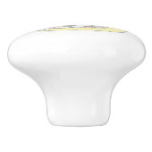 Decoratieve letter S monogram handvat pull knop (Zijkant)