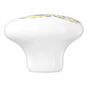 Decoratieve letter U monogram handvat pull knop (Zijkant)