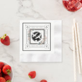 Decoratieve Liefdesduiven Servet (Insitu)