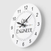 Decoratieve lijn voor civiele ingenieur grote klok (Hoek)