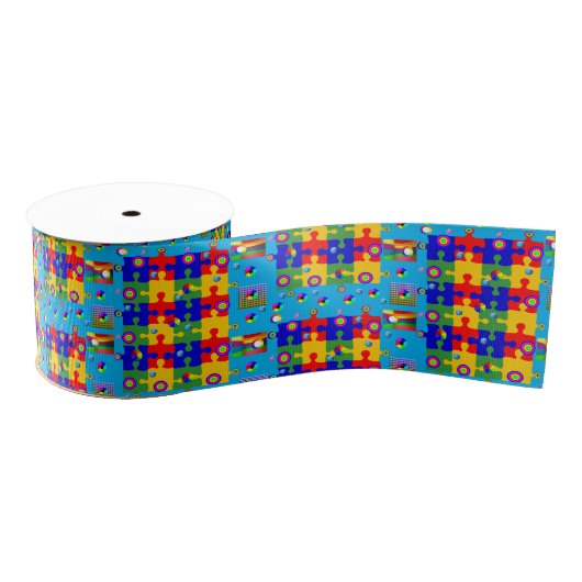 decoratieve lintpuzzels grosgrain lint (Spoel)