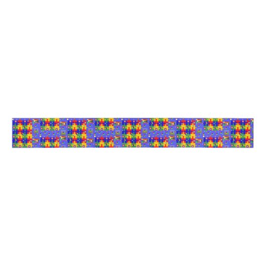 decoratieve lintpuzzels grosgrain lint (Voorkant)