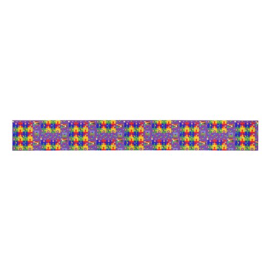 decoratieve lintpuzzels grosgrain lint (Voorkant)