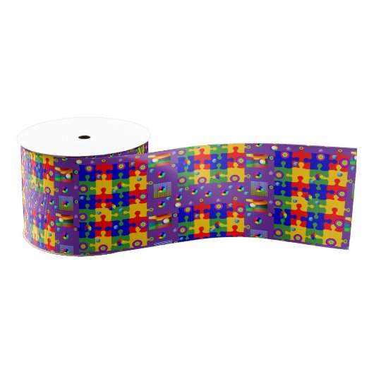 decoratieve lintpuzzels grosgrain lint (Spoel)
