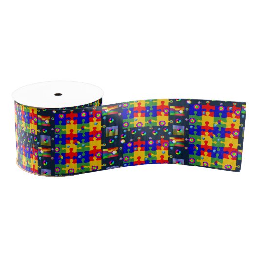 decoratieve lintpuzzels grosgrain lint (Spoel)
