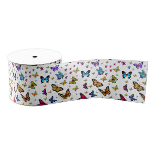 Decoratieve lintvlinders grosgrain lint
