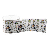 decoratieve lintvogels grosgrain lint (Spoel)