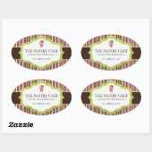 Decoratieve Lolli Cakes Stickers (Vel)