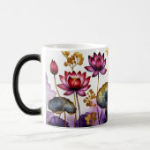 Decoratieve Lotus Flowers Design #2 Magische Mok (Links)