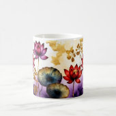 Decoratieve Lotus Flowers Design #2 Magische Mok (Center)