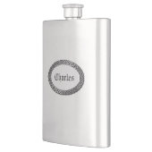 Decoratieve maatkolf heupfles (Links)
