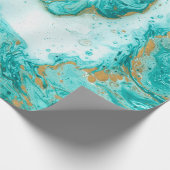 Decoratieve marmertextuur. Abstract schilderen. Tu Cadeaupapier (Hoek)