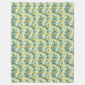 Decoratieve mediterrane artistieke mozaïek Prints Fleece Deken (Voorkant)