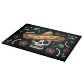 Decoratieve Mexicaanse schedels Snijplank (Hoek)