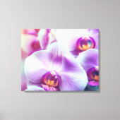Decoratieve moderne stijlvolle orchideeën canvas afdruk (Voorkant)