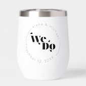 Decoratieve moderne trouw- 'We Do' ID887 (Achterkant)