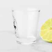 Decoratieve moderne trouw- We Do ID887 Shot Glas (Rechts)