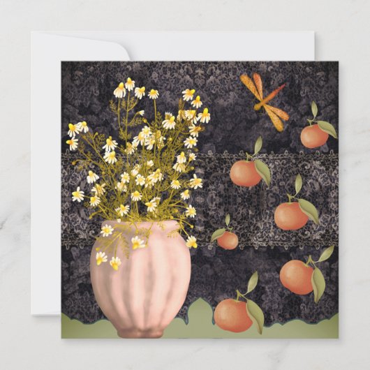 Decoratieve Moody Floral (Voorkant)