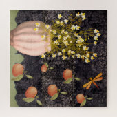 Decoratieve Moody Floral Legpuzzel (Horizontaal)