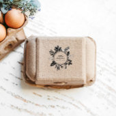 Decoratieve Myrtle  Egg Carton Stempel