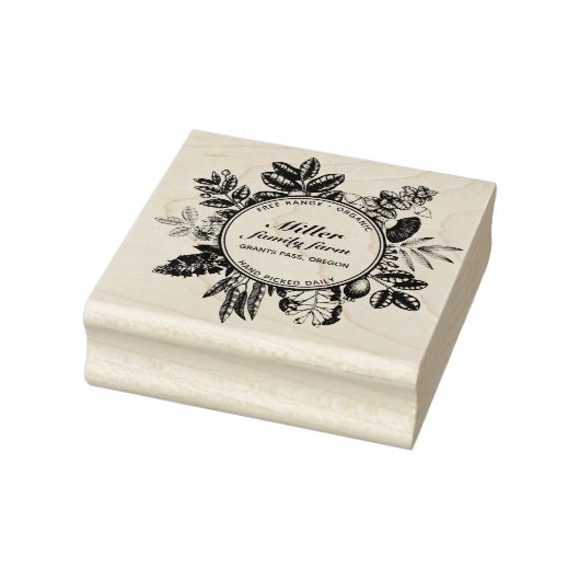 Decoratieve Myrtle  Egg Carton Stempel (Stempel)