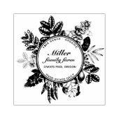 Decoratieve Myrtle  Egg Carton Stempel (Afrduk)