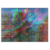 Decoratieve Mystic Abstracte Tree Art Snijplank (Voorkant)