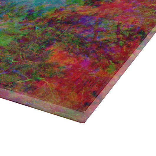 Decoratieve Mystic Abstracte Tree Art Snijplank (Hoek)