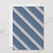 Decoratieve oekraïense patroonafstudeerpartij kaart (Achterkant)