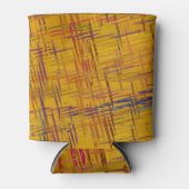 Decoratieve olieverfschilderij: dynamische kunst blikjeskoeler (Voorkant)