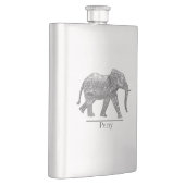 Decoratieve olifant op maat flacon (Rechts)
