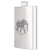 Decoratieve olifant op maat flacon (Links)