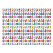 Decoratieve olifanten tafelkleed (Voorkant (Horizontaal))