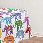 Decoratieve olifanten tafelkleed (Voorbeeld)