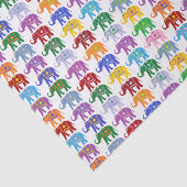 Decoratieve olifanten tissuepapier (Detail)