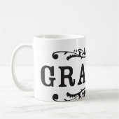 Decoratieve oma koffiemok (Links)