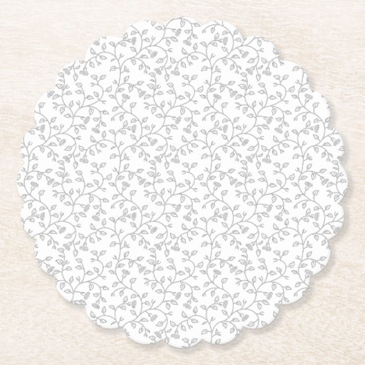 decoratieve Ontwerp Zevenendertig Kartonnen Onderzetters (Voorkant)