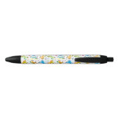 decoratieve paarden zwarte inkt pen (Achterkant)