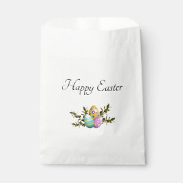 Decoratieve paaseieren kleurrijke partij bedankzakje