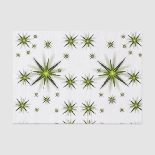 Decoratieve papieren sterren tissuepapier (Voorkant)