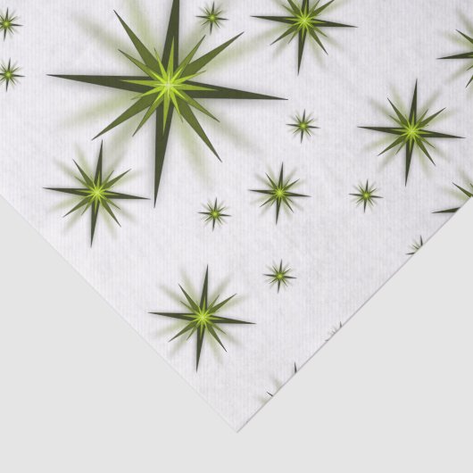 Decoratieve papieren sterren tissuepapier (Detail)