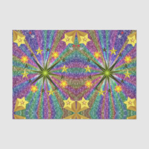 Decoratieve papieren sterren tissuepapier