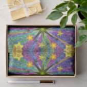 Decoratieve papieren sterren tissuepapier (Geschenk)