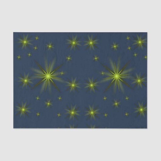 Decoratieve papieren sterren tissuepapier (Voorkant)