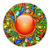 Decoratieve Pareltjes Bling Lade Knop - SRF (Voorkant)