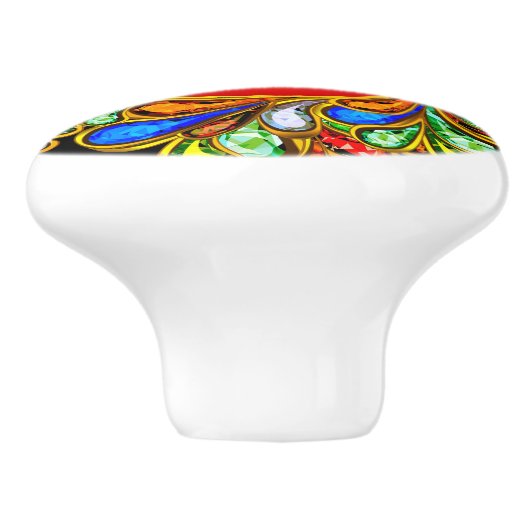 Decoratieve Pareltjes Bling Lade Knop - SRF (Zijkant)