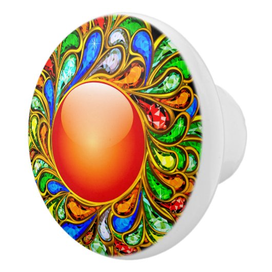 Decoratieve Pareltjes Bling Lade Knop - SRF (Rechts)