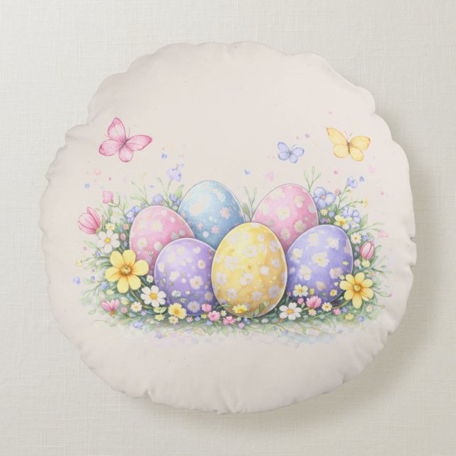 Decoratieve Pasen Eieren Worp Kussen (Voorkant)