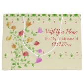 Decoratieve pasta Floral Designer Groot Cadeauzakje (Voorkant)