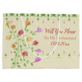 Decoratieve pasta Floral Designer Groot Cadeauzakje (Achterkant)